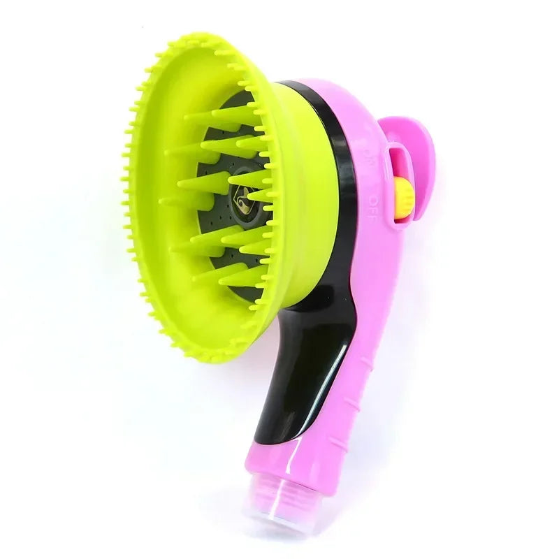 Pet Combing Massage Shower Head – Bath Brush & Sprinkler for Washing Dogs & Cats 🐾🚿