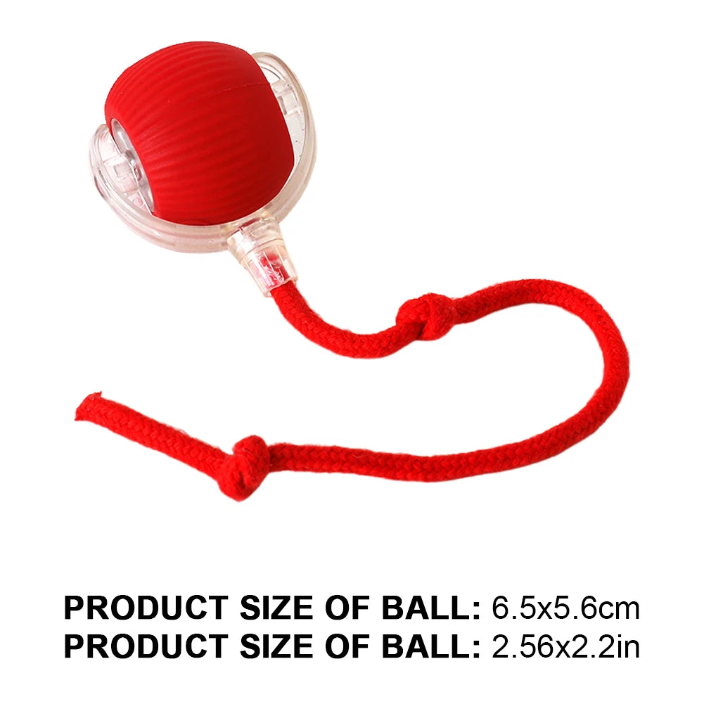 Rechargeable Interactive Cat Ball Toy – Electric Self-Rotating Automatic Rolling Ball for Cats, Anti-Depression Play