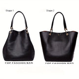 2-Piece Retro Tote Bag Set – Large-Capacity Women’s Shoulder Handbags, Simple & Stylish Design for Daily Use and Travel