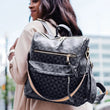 Convertible Women’s Leather Backpack Purse – Large Fashion Travel & College Shoulder Bag