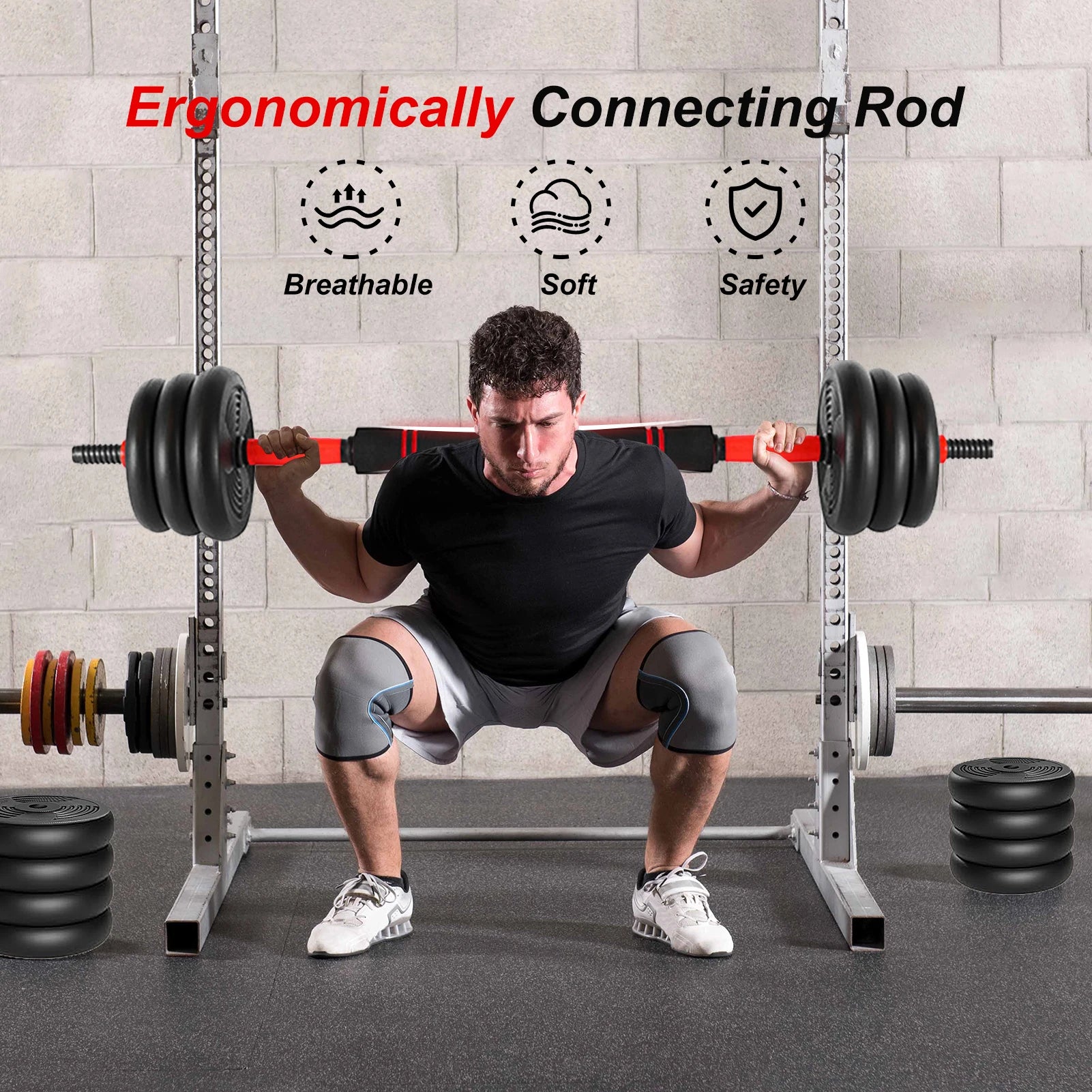 44LB Adjustable Multifunction Dumbbell Set – Dumbbell, Barbell, Kettlebell & Push-Up Home Gym System