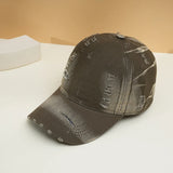 Classic Distressed Denim Baseball Cap – Vintage Adjustable Dad Hat for Outdoor Sports, Travel & Casual Wear