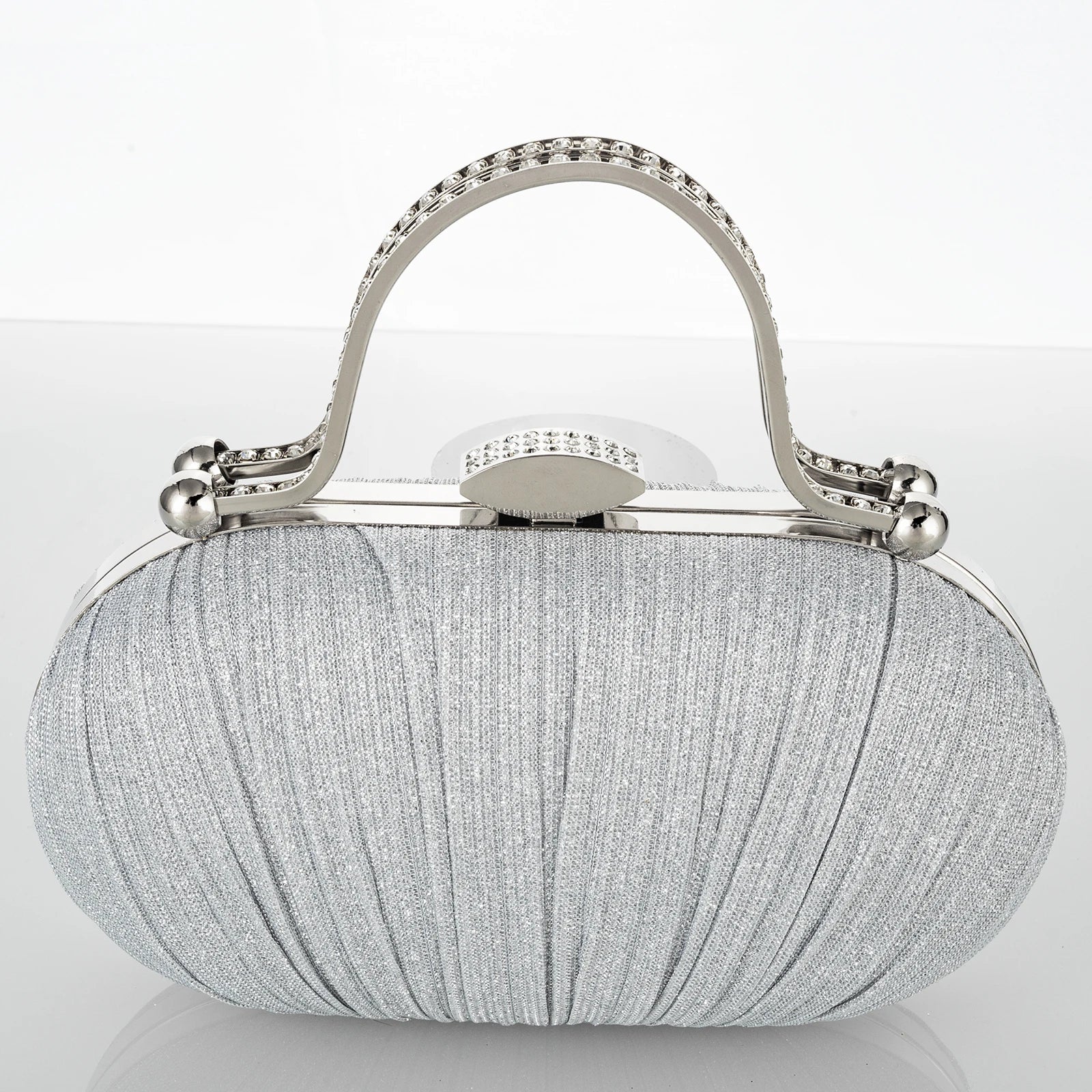 Women’s Glittery Bow Evening Bag – Sweet Chic Shoulder & Crossbody Clutch Handbag for Weddings, Parties & Special Occasions