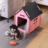 Indoor Wooden Pet House – Cozy Bed for Small Dogs & Cats