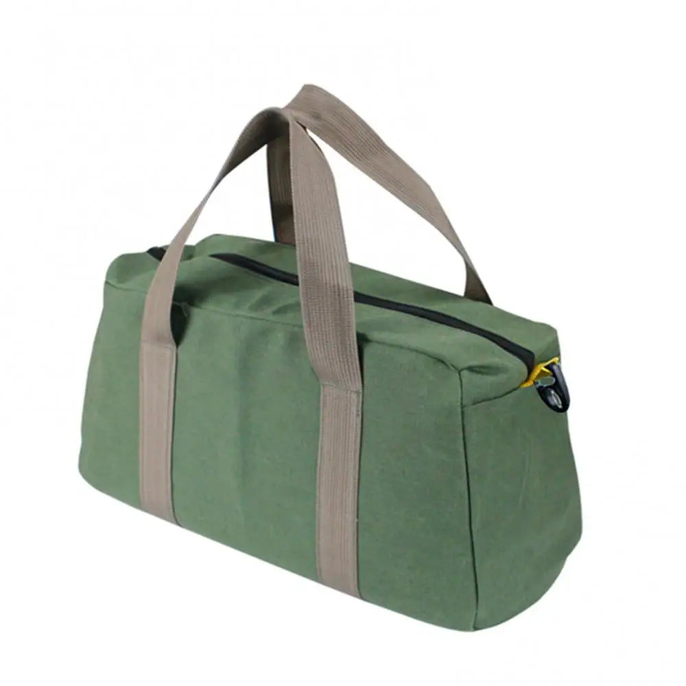 Canvas Tool Storage Bag – Portable Wrench & Screwdriver Organizer Pouch Toolkit for Hand Tools & Daily Use