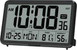 Automatic Digital Wall Clock – Battery Operated Table & Wall Clock with Temperature, Humidity & Date Display