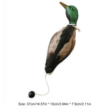 Floating Dead Duck Dummy Bumper – Realistic Dog Training Decoy Toy for Outdoor Waterfowl Retriever Practice