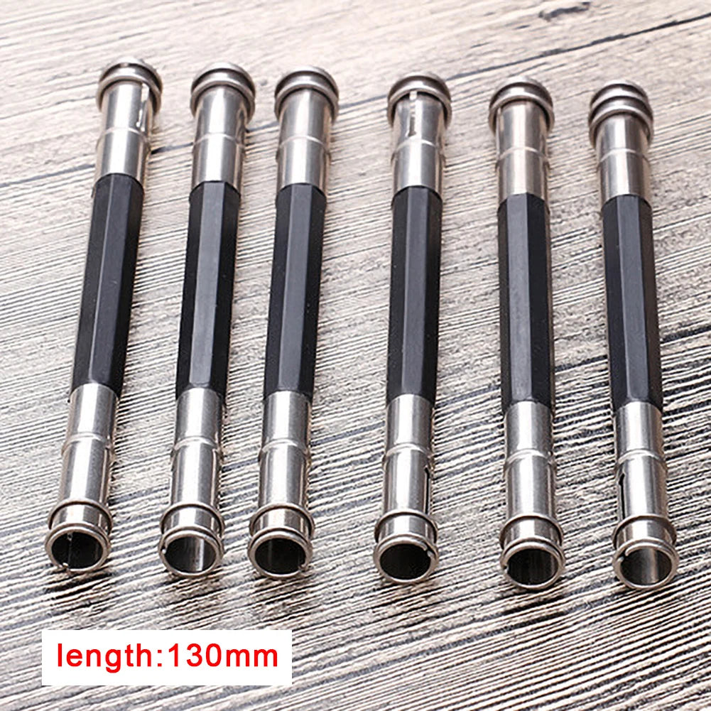 Dual-Headed Adjustable Wooden Pencil Extender Holder for Sketching, School & Office Use