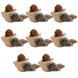 Interactive Flapping Bird Cat Toy – Plush Chirping Bird with Wings, Motion-Sensitive Fun for Indoor Cats