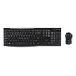 Logitech Wireless Keyboard and Mouse Combo – 2.4GHz Connection with Compact Mouse, Plug-and-Play for Windows PCs & Laptops