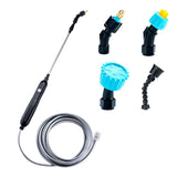 Electric Plant Sprayer – USB Rechargeable Watering Wand with 2–4 Mist Nozzles for Garden & Lawn Care