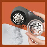 USB Rechargeable Electric Lint Remover – LED Display Fabric Shaver for Clothes, Bedding, Carpets & Sofas