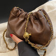 Women Chain-Strap “Cloud” Crossbody & Tote Bag – Versatile Pleated Hobo Shoulder Satchel