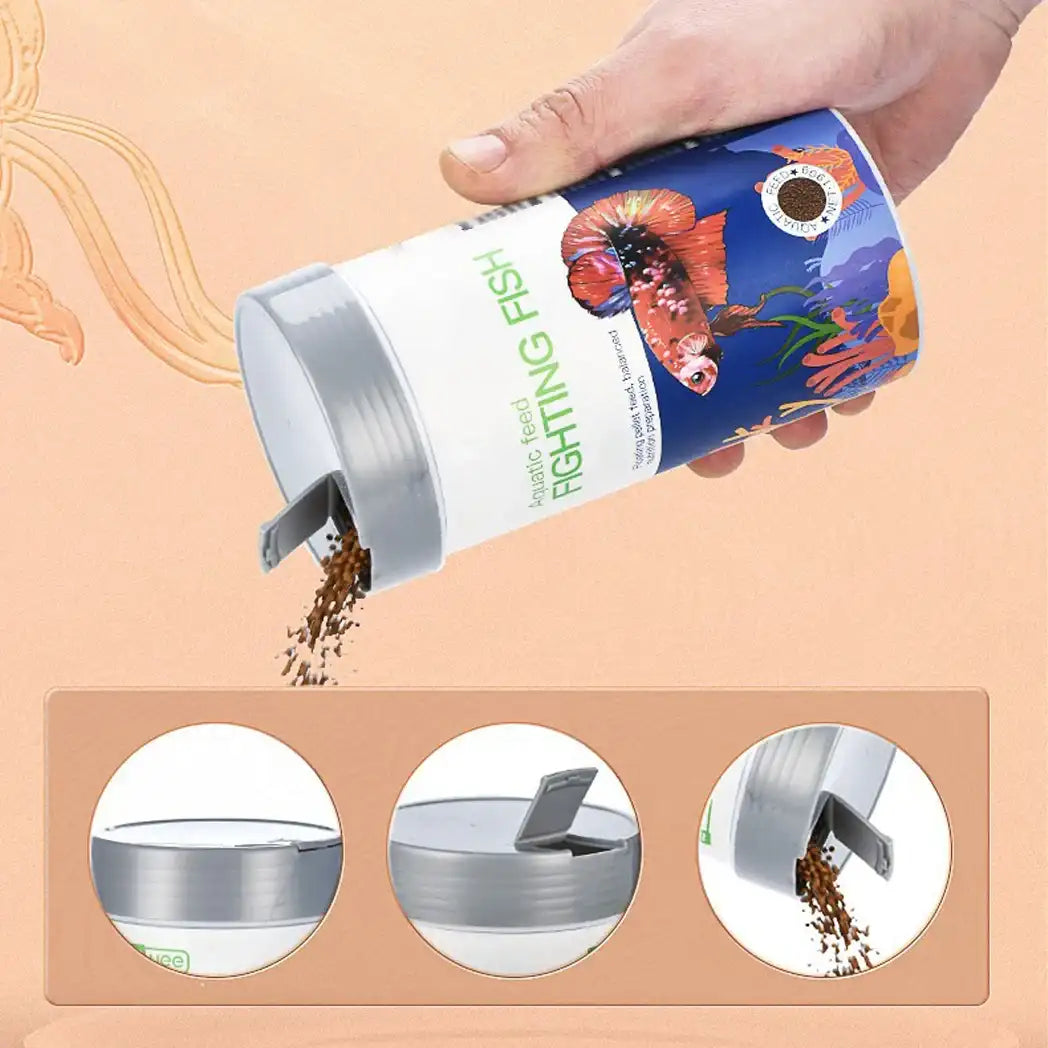 High-Protein Betta Fish Feed – Bio-Gold Pellets for Betta Health & Clean Water