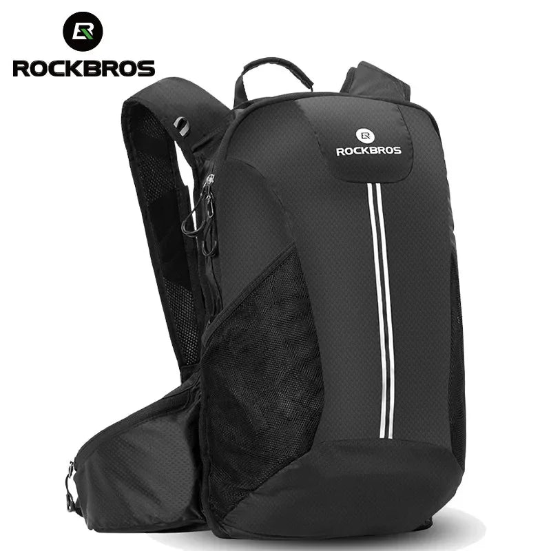 ROCKBROS Hiking & Cycling Backpack – Rainproof Sport Bag for Outdoor Travel with High Capacity & Breathable Design
