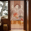 Wooden Bead Curtain – 32-Line Natural Doorway Curtain for Porch, Bedroom & Boho Home Décor (90×175 cm)