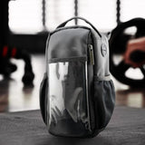 Magnetic gym sling crossbody bag – lightweight sports organizer with water bottle holder for men & women gym accessories