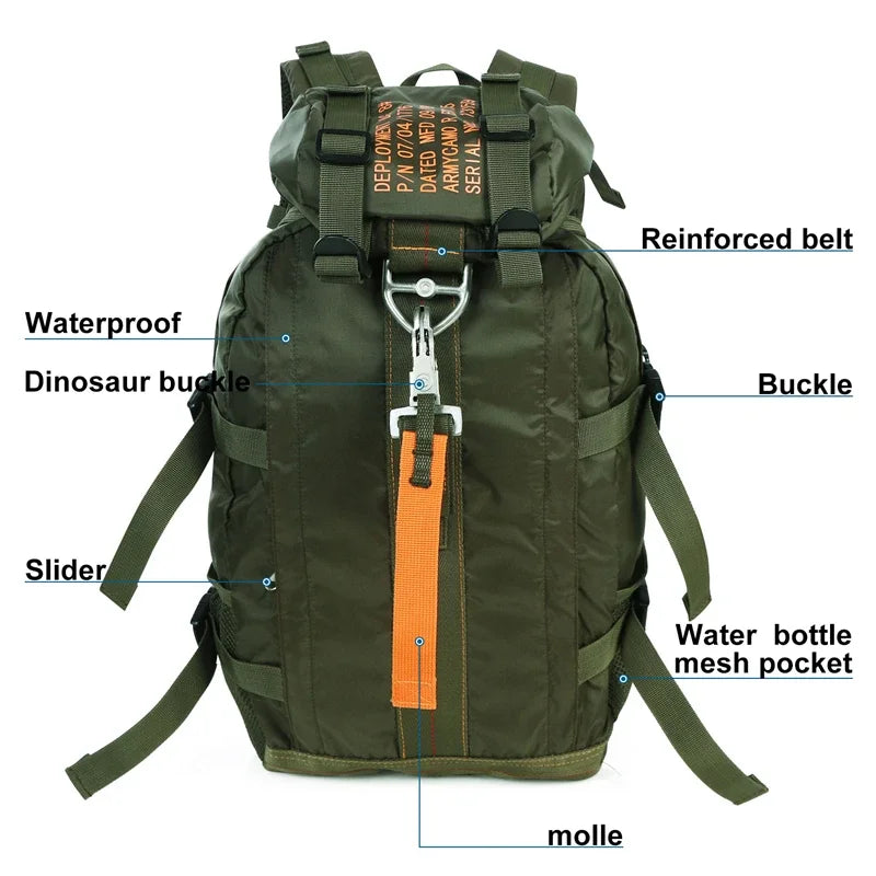 Waterproof Hiking & Trekking Backpack – Lightweight Outdoor Camping Daypack | Men’s Travel Sports Backpack
