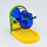 Parrot Foraging Bird Toy – Cage Feeder Intelligence Training Accessory with Food Leaking Design, Random Color