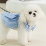 Adorable Small Dog Tutu Dress – Bowknot Lace Princess Outfit for Puppies & Cats