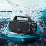 W-KING 80W Bluetooth Speaker – Portable Wireless Outdoor Speaker with Bass Boost, Stereo Pairing & Reverse Charging (IPX6)