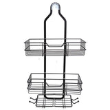 3-Tier Large Capacity Shower Shelves Rack – Wall/Hanging Organizer for Towels & Bath Accessories