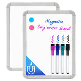 2-Pack 8.5×11 Portable Whiteboards – Reusable Dry Erase Boards for Home, Office & Classroom 🧲🖊️