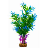 Aqua-Life Faux Maidenhair Fern Set (3 Pack) – Weighted Base Aquarium & Terrarium Plant Decoration 🌿