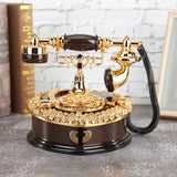 Classical European Phone-Shaped Music Box – Retro Jewelry Storage & Home Décor Ornament