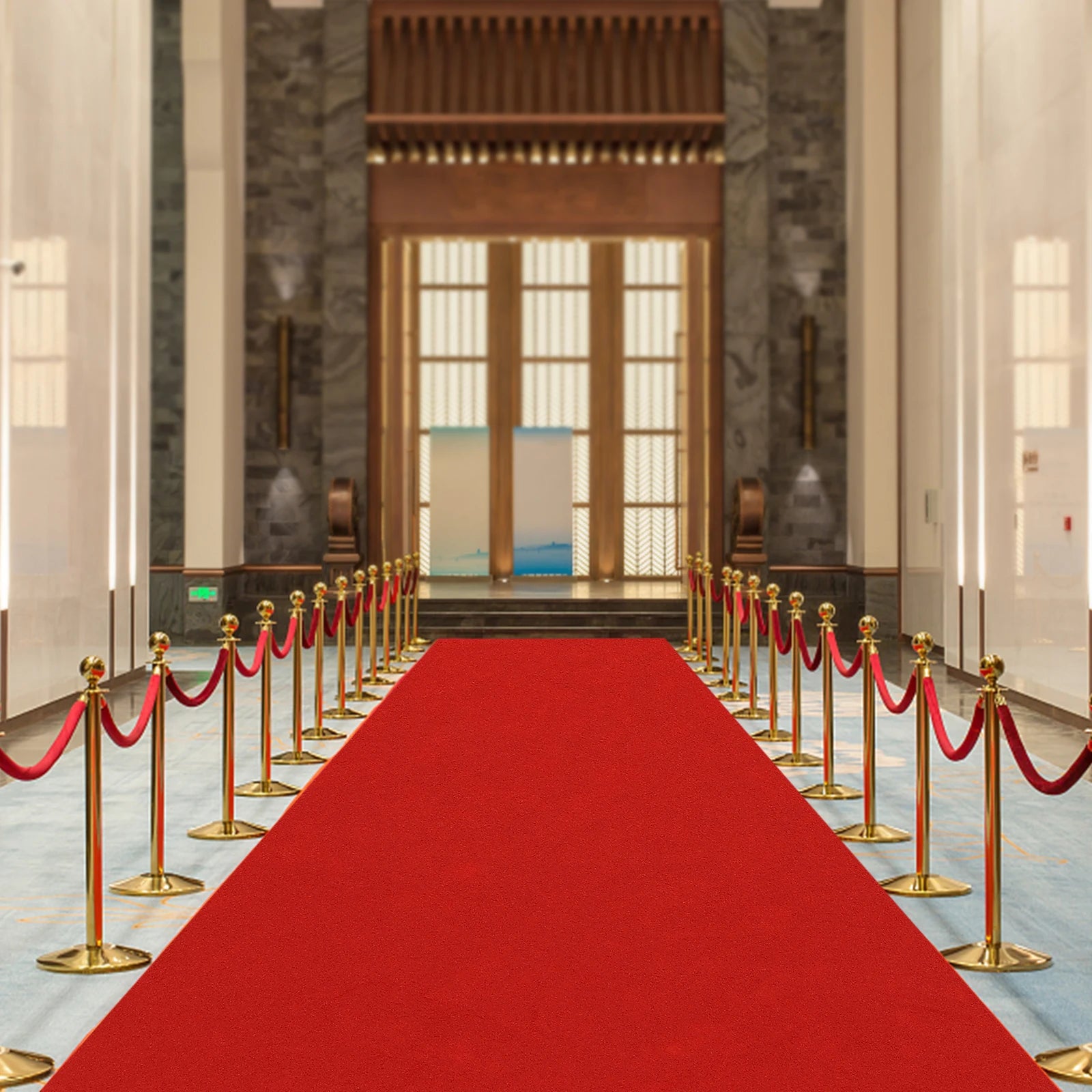 3FT x 33FT Red Carpet Runner – Luxury Aisle Rug for Weddings, Parties & Special Event Decorations
