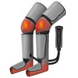 Nekteck Air-Compression Leg & Foot Massager – Circulation Booster with Heat & Calf/Thigh Wraps