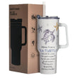 Sea Turtle 40 oz Stainless Steel Insulated Tumbler – Wide Mouth, Splash-Resistant Lid & Eco Friendly Gift for Her