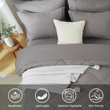 7-Piece “Bed-in-a-Bag” Comforter Set – Complete Bedding Bundle with Sheets, Pillowcases & Comforter