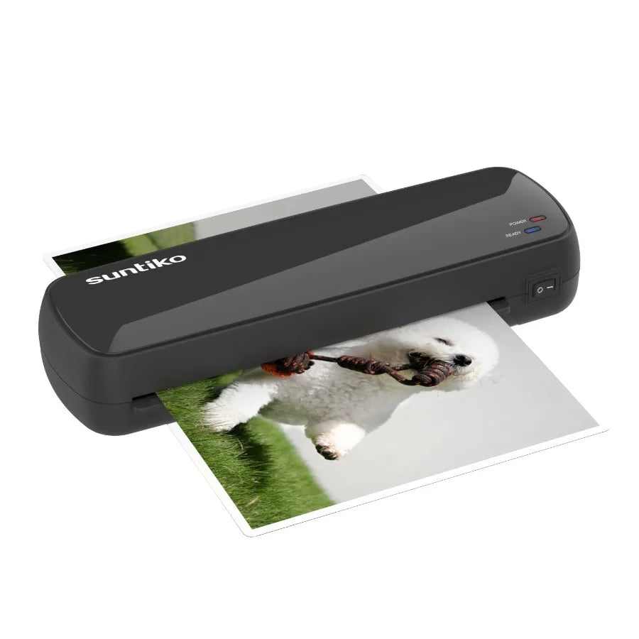 Versatile Laminator Machine – Quick Warm-Up, Fast Laminating for Documents & Photos with Long-Term Color Preservation