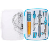 Mr. Pen® 13-Piece Geometry Set 📐 | Shatterproof Case + Precision Drawing Tools | School & Exam Essential