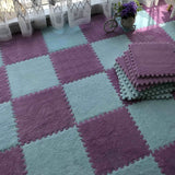 24PCS Interlocking Foam Floor Mat – Soft EVA Non-Slip Carpet Tiles for Bedroom & Living Room