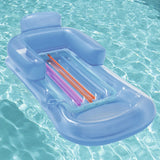 Inflatable Floating Water Sports Seat – Foldable & Portable Pool Chair for Summer Relaxation & Fun