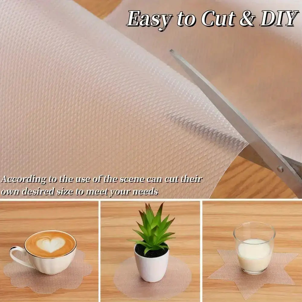 Waterproof Non-Slip Shelf Liner Roll 300 cm – Daisy Design Cabinet & Drawer Mat for Kitchen