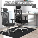 Office Chair Mat for Hardwood & Tile Floors – Large Anti-Slip Gaming & Computer Chair Floor Protector Rug, Easy to Clean