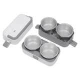 200 W Portable Food Insulated Electric Lunch Box – Double Layer Heating Container for Office, Travel & Home