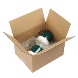 50 Pack Corrugated Cardboard Boxes – 10″×8″×6″ Kraft Paper Boxes, 3mm Thick Heavy-Duty Shipping Mailers