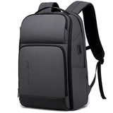 Expandable 35L Waterproof Laptop Backpack with USB Charging Port for Business Travel & Daily Work
