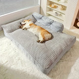 Large Dog Winter Warm Bed – Extra Large Deep Sleep Pet Mat for Small, Medium & Big Breeds