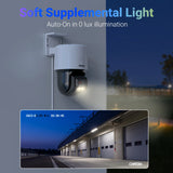 ANNKE 6MP PoE Outdoor Security Camera – Full-Color Night Vision, 2-Way Audio & 2.8mm Lens Surveillance for NVR Systems