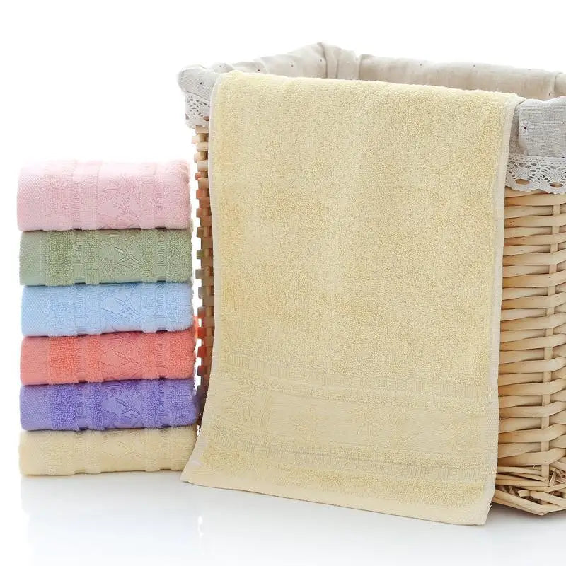 Bamboo Fibre Face Towel – Soft, Highly Absorbent Household Bath Towel
