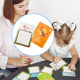 Electronic Interactive Alphabet Wall Chart – Tap-&-Learn ABCs with Sound, Dual-Language (English/Spanish) & 26 Water-Painting Cards 🎨