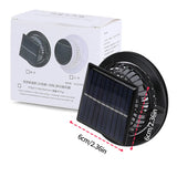 Outdoor Camping & Fishing Solar Fan Hat – Unisex Portable Wide Brim Fisherman Cap with Solar-Powered Cooling Fan