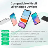 💡 LAOPAO 10W Qi Wireless Charging LED Desk Lamp – Dimmable Sliding Control, USB Port, Auto Timer & Night Light