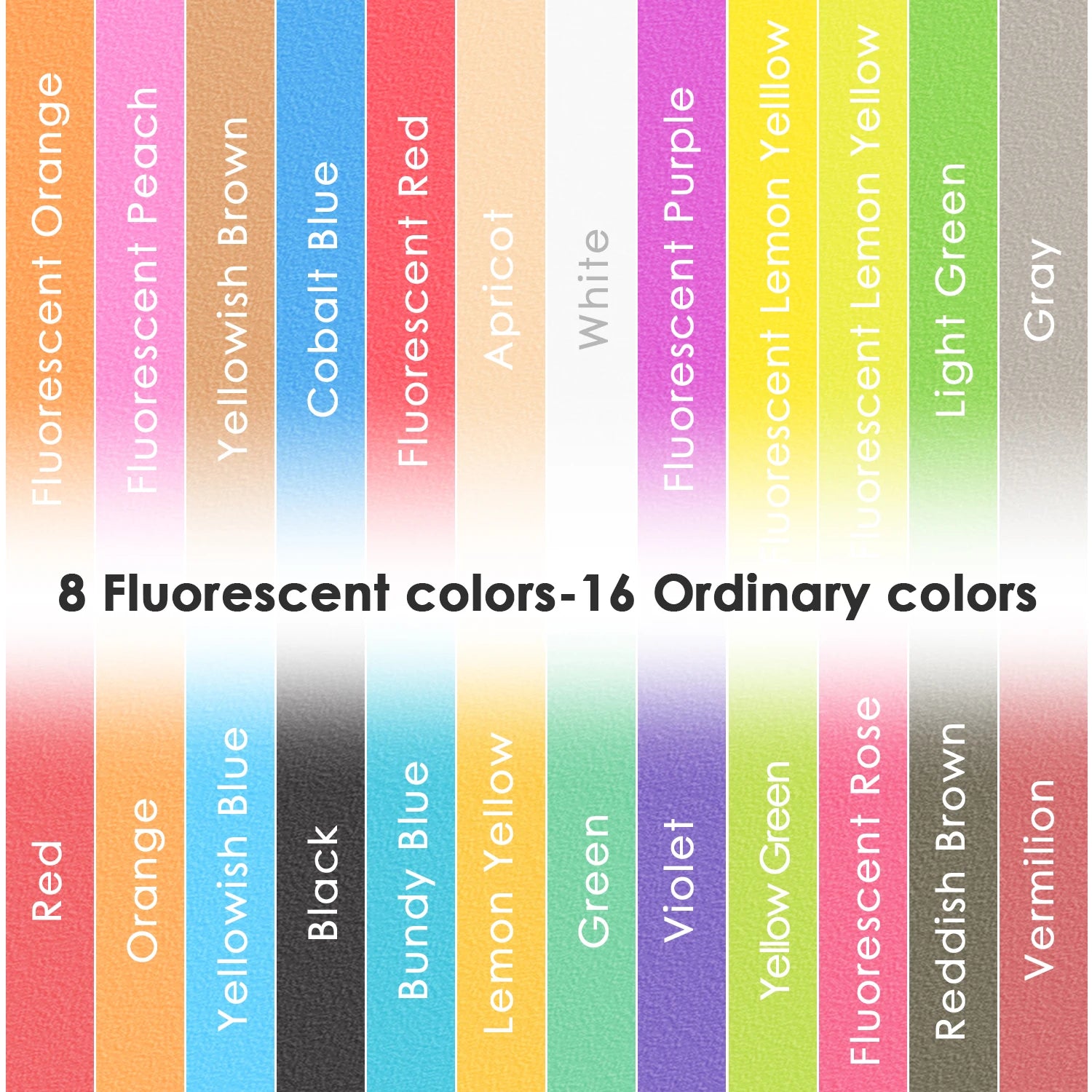 24-Color Airbrush Acrylic Paint Set – Brilliant Opaque Water-Based Paints for Artists 🎨✨