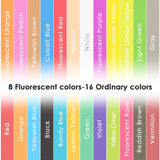 24-Color Airbrush Acrylic Paint Set – Brilliant Opaque Water-Based Paints for Artists 🎨✨